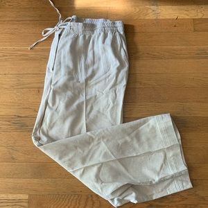 Talbots Drawstring Pant in Linen